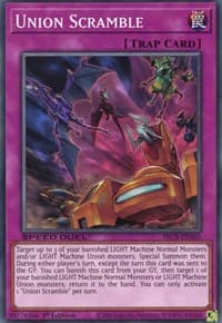Union Scramble - Speed Duel: Battle City Box - YuGiOh card