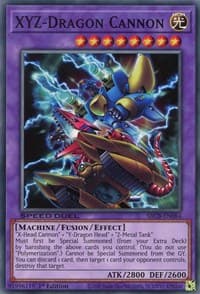 XYZ-Dragon Cannon - Speed Duel: Battle City Box - YuGiOh card