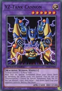 XZ-Tank Cannon - Speed Duel: Battle City Box - YuGiOh card