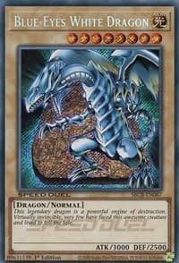 Blue-Eyes White Dragon (Secret) - Speed Duel: Battle City Box - YuGiOh card