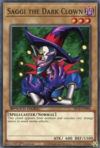 Saggi the Dark Clown - Speed Duel: Battle City Box - YuGiOh card