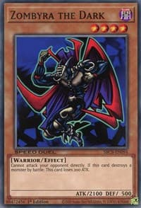 Zombyra the Dark - Speed Duel: Battle City Box - YuGiOh card