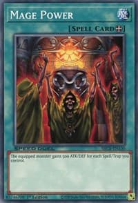 Mage Power - Speed Duel: Battle City Box - YuGiOh card