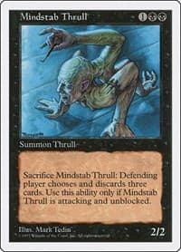 Mindstab Thrull - Fifth Edition - Magic: The Gathering card