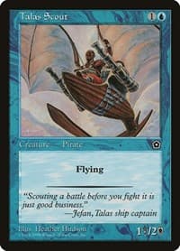 Talas Scout - Portal Second Age - Magic: The Gathering card