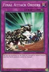 Final Attack Orders - Speed Duel: Battle City Box - YuGiOh card