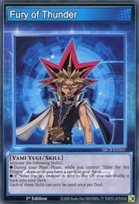 Fury of Thunder - Speed Duel: Battle City Box - YuGiOh card