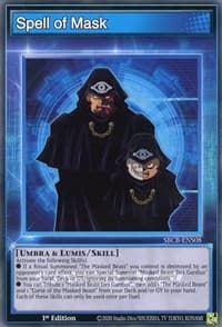 Spell of Mask - Speed Duel: Battle City Box - YuGiOh card