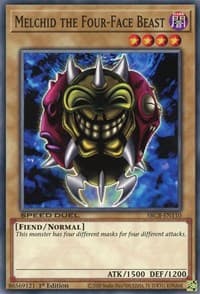 Melchid the Four-Face Beast - Speed Duel: Battle City Box - YuGiOh card