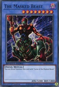 The Masked Beast - Speed Duel: Battle City Box - YuGiOh card