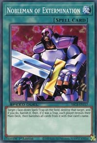Nobleman of Extermination - Speed Duel: Battle City Box - YuGiOh card