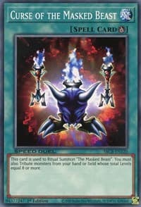 Curse of the Masked Beast - Speed Duel: Battle City Box - YuGiOh card