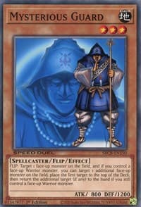 Mysterious Guard - Speed Duel: Battle City Box - YuGiOh card