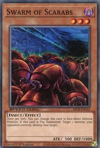 Swarm of Scarabs - Speed Duel: Battle City Box - YuGiOh card
