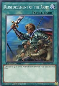 Reinforcement of the Army - Speed Duel: Battle City Box - YuGiOh card