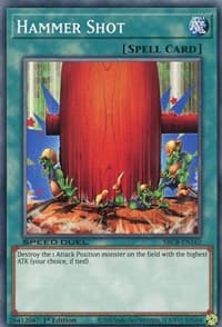 Hammer Shot - Speed Duel: Battle City Box - YuGiOh card