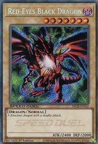 Red-Eyes Black Dragon (Secret) - Speed Duel: Battle City Box - YuGiOh card