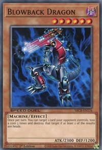 Blowback Dragon - Speed Duel: Battle City Box - YuGiOh card