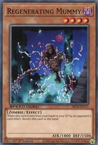 Regenerating Mummy - Speed Duel: Battle City Box - YuGiOh card