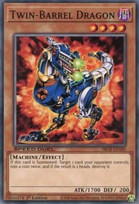 Twin-Barrel Dragon - Speed Duel: Battle City Box - YuGiOh card