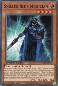 Skilled Blue Magician - Speed Duel: Battle City Box - YuGiOh card