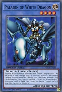 Paladin of White Dragon - Speed Duel: Battle City Box - YuGiOh card