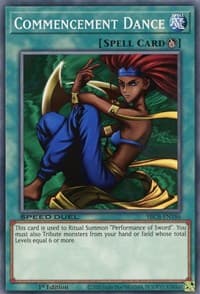 Commencement Dance - Speed Duel: Battle City Box - YuGiOh card