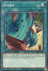 Storm - Speed Duel: Battle City Box - YuGiOh card