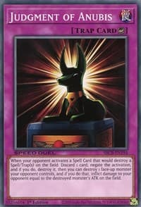 Judgment of Anubis - Speed Duel: Battle City Box - YuGiOh card