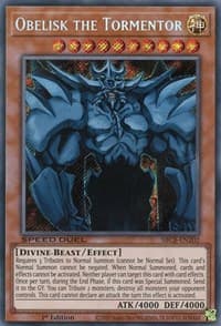 Obelisk the Tormentor - Speed Duel: Battle City Box - YuGiOh card