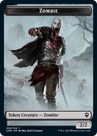 Zombie Token - Commander Legends - Magic: The Gathering card