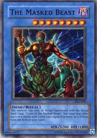 The Masked Beast - Duelist League Promo - YuGiOh card