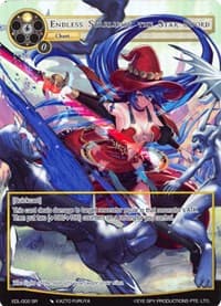 Endless Starlight, the Star Sword (Full Art) - The Epic of the Dragon Lord - Force of Will card