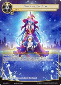 Grace of the Star (Full Art) - The Epic of the Dragon Lord - Force of Will card