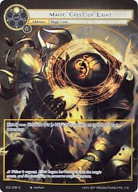 Magic Crest of Light (Full Art) - The Epic of the Dragon Lord - Force of Will card