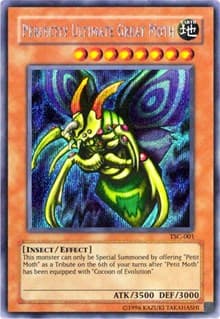 Perfectly Ultimate Great Moth (The Sacred Cards) - Yu-Gi-Oh! Video Game Promotional Cards - YuGiOh card