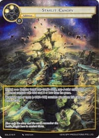 Starlit Canopy (Full Art) - The Epic of the Dragon Lord - Force of Will card