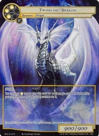 Twinkling Dragon (Full Art) - The Epic of the Dragon Lord - Force of Will card