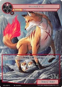 Injured Fox (Full Art) - The Epic of the Dragon Lord - Force of Will card