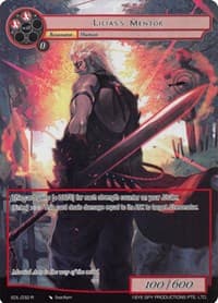 Lilias's Mentor (Full Art) - The Epic of the Dragon Lord - Force of Will card