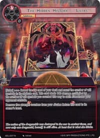 The Hidden History - "Lilias" (Full Art) - The Epic of the Dragon Lord - Force of Will card