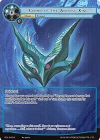 Crown of the Ancient King (Full Art) - The Epic of the Dragon Lord - Force of Will card