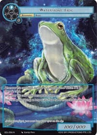 Waterfront Frog (Full Art) - The Epic of the Dragon Lord - Force of Will card