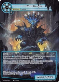 Wise Dragon (Full Art) - The Epic of the Dragon Lord - Force of Will card