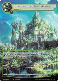 Lykeion, the Magic Academy (Full Art) - The Epic of the Dragon Lord - Force of Will card