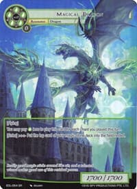 Magical Dragon (Full Art) - The Epic of the Dragon Lord - Force of Will card
