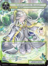Student at the Academy (Full Art) - The Epic of the Dragon Lord - Force of Will card