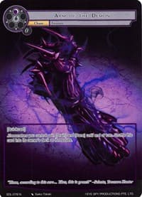 Arm of the Demon (Full Art) - The Epic of the Dragon Lord - Force of Will card