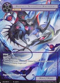 Darkness Servant of Ragnarok (Full Art) - The Epic of the Dragon Lord - Force of Will card