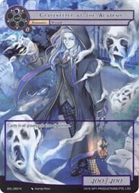 Gravekeeper at the Academy (Full Art) - The Epic of the Dragon Lord - Force of Will card